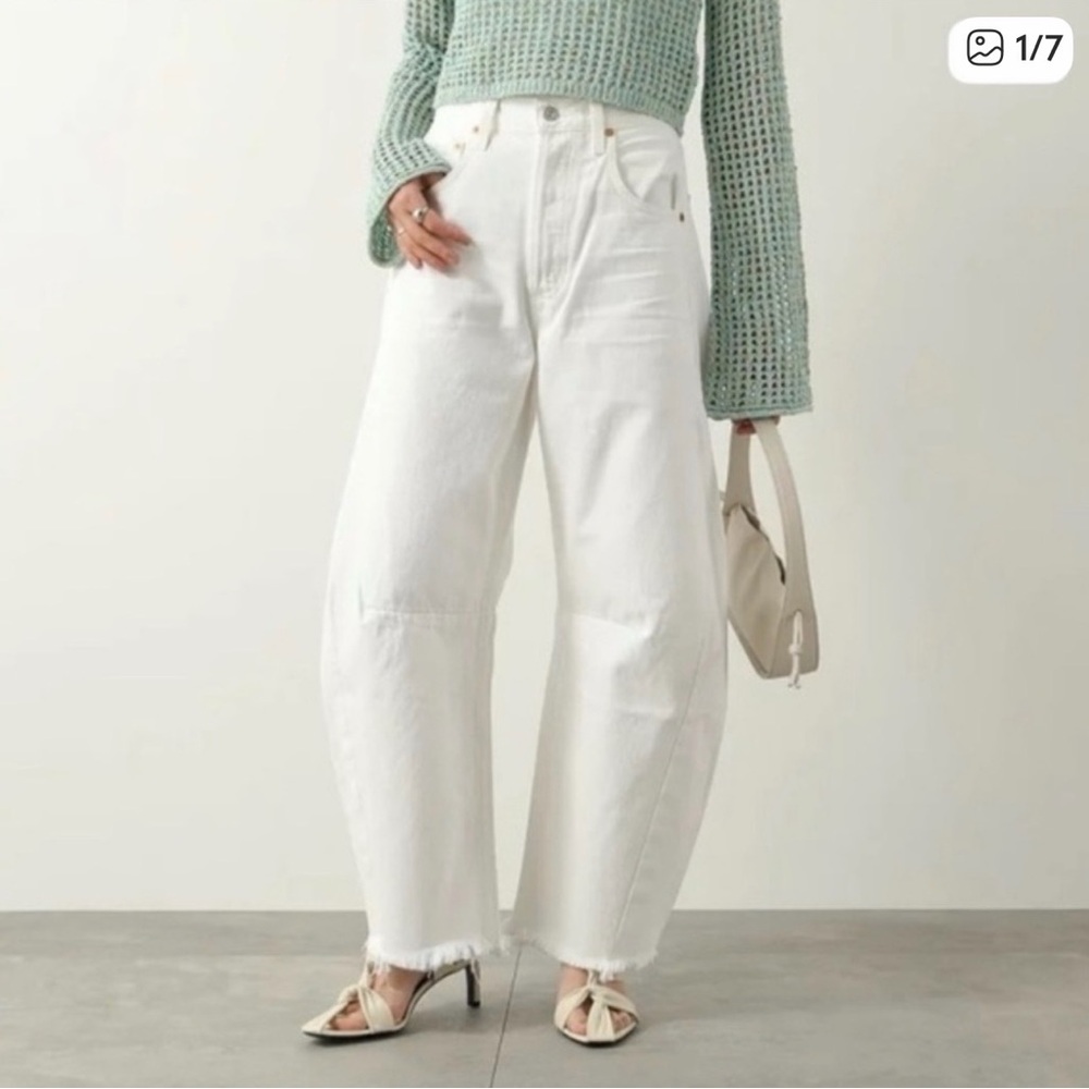 Citizens Of Humanity horseshoe White Jeans